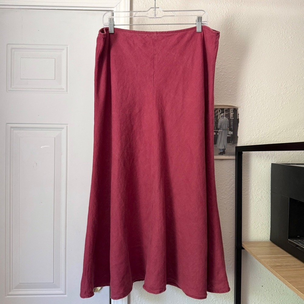 Eileen Fisher Raspberry Maxi Skirt